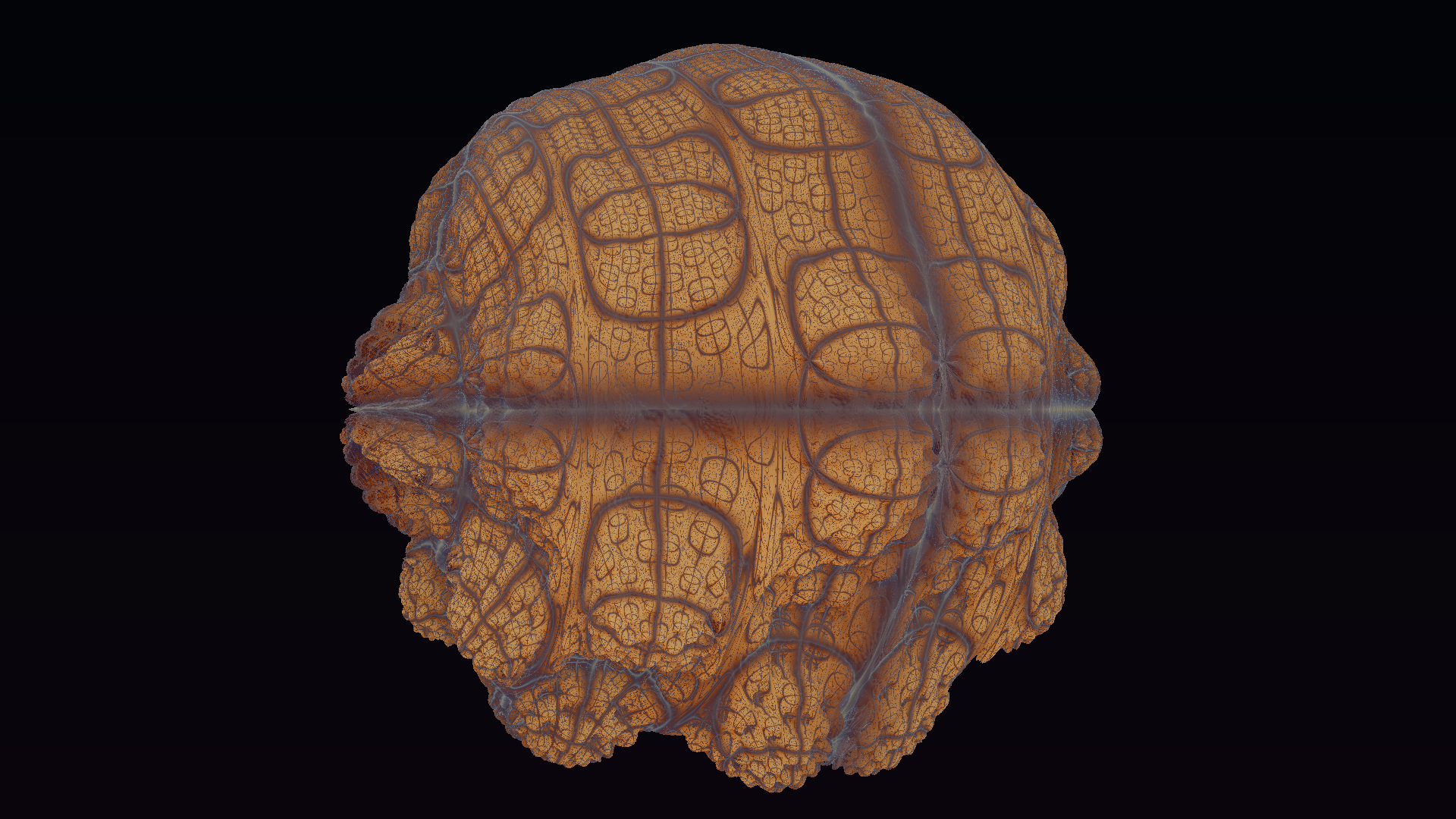 Mandelbulb abs-hybrid variant render